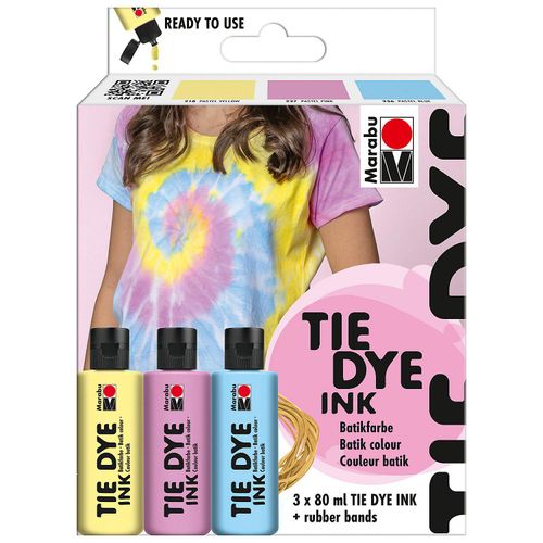 4068247013494 - Batik-Farben Set in Pastelltönen 3x 80 ml