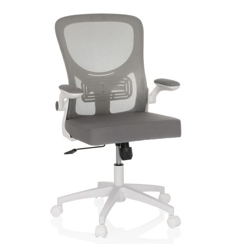 4064323107293 - Home Office Bürostuhl BELIO W Stoff Netzstoff mit abklappbaren Armlehnen