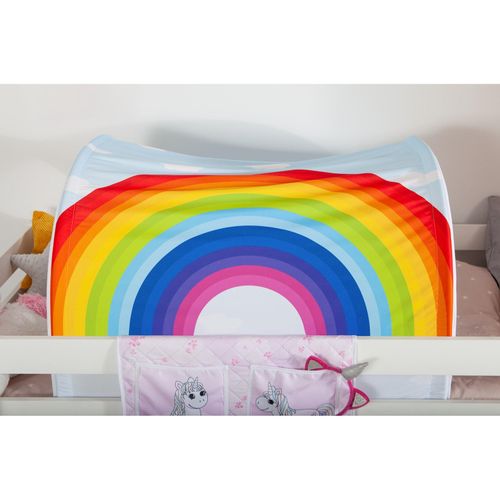 4251105962724 - TiCAA Tunnel Einhorn Rainbow für Hoch- und Etagenbetten 4251105962724 - TiCAA Tunnel Einhorn Rainbow für Hoch- und Etagenbetten