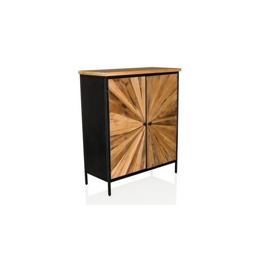 4064323106371 - hjh LIVING Kommode SANTJAGO BLACK SUN XL Holz
