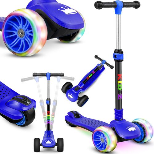 4260692713770 - KIDIZ® Roller Kinder Scooter X-Pro2 Dreiradscooter mit PU LED Leuchtenden Räder Kinderroller faltbar Tret-Roller höhenverstellbarer Cityroller Kinderscooter für Jungen Mädchen 3-12 Jahre 4260692713770 - KIDIZ® Roller Kinder Scooter X-Pro2 Dreiradscooter mit PU LED Leuchtenden Räder Kinderroller faltbar Tret-Roller höhenverstellbarer Cityroller Kinderscooter für Jungen Mädchen 3-12 Jahre