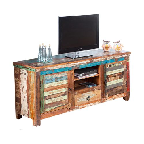 4250243541709 - riess-ambiente TV-Board JAKARTA - 150cm bunt recyceltes Massivholz 4250243541709 - riess-ambiente TV-Board JAKARTA - 150cm bunt recyceltes Massivholz