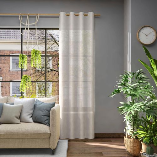 4006470502668 - Vorhang NEUTEX FOR YOU Libre-ECO Gardinen Gr 180 cm Ösen 142 cm braun (leder) Ösen Nachhaltig Breite 142 cm nach Maß 4006470502668 - Vorhang NEUTEX FOR YOU Libre-ECO Gardinen Gr 180 cm Ösen 142 cm braun (leder) Ösen Nachhaltig Breite 142 cm nach Maß