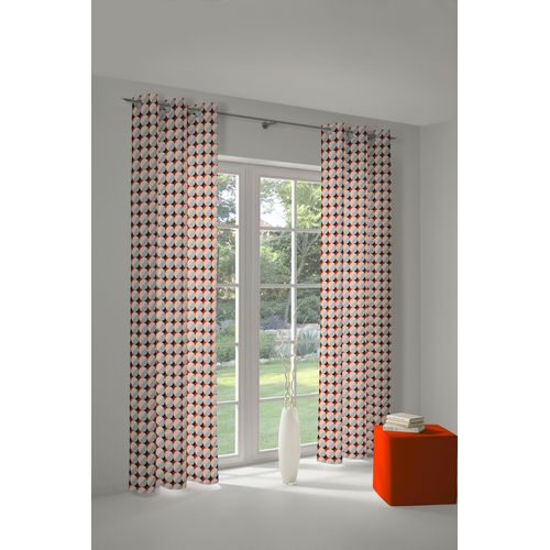 4004567284770 - Vorhang ADAM Circles Gr 1 orange (natur orange hellgrau) Gardinen 145cm Ösen 145cm Baumwolle (Bio-Baumwolle) nachhaltig B145cm H145cm 4004567284770 - Vorhang ADAM Circles Gr 1 orange (natur orange hellgrau) Gardinen 145cm Ösen 145cm Baumwolle (Bio-Baumwolle) nachhaltig B145cm H145cm