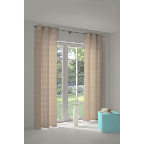 4004567268701 - Vorhang ADAM Little Parrot Gr 1 braun (hellbraun) B145cm H145cm Jacquard Baumwolle (Bio-Baumwolle) Gardinen nachhaltig 4004567268701 - Vorhang ADAM Little Parrot Gr 1 braun (hellbraun) B145cm H145cm Jacquard Baumwolle (Bio-Baumwolle) Gardinen nachhaltig