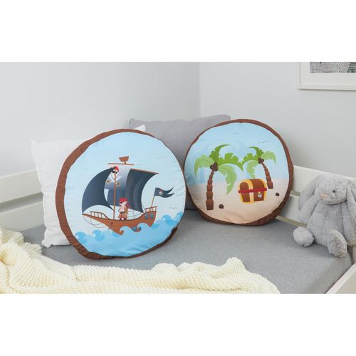 4251105962779 - TiCAA Kinder Rundkissen-Set Pirat Luan 4251105962779 - TiCAA Kinder Rundkissen-Set Pirat Luan