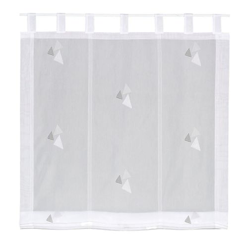 4007863620556 - Raffrollo Rahel Gr 3 weiß B120cm H170cm Obermaterial 100% Polyester Raffrollos Schlaufenrollo Rahel halbtransparent 4007863620556 - Raffrollo Rahel Gr 3 weiß B120cm H170cm Obermaterial 100% Polyester Raffrollos Schlaufenrollo Rahel halbtransparent