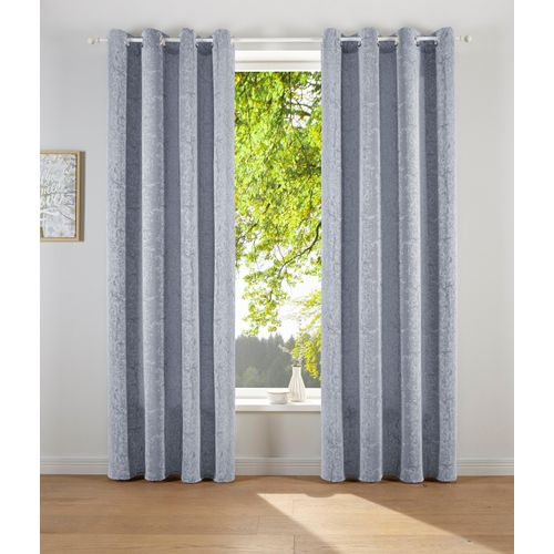 4004567282127 - Vorhang LESKA Gr 1 grau B132cm H145cm Jacquard Polyacryl Polyester LEGER HOME BY LENA GERCKE Gardinen blickdicht glatt gewebt monochrom verschiedene Größen 4004567282127 - Vorhang LESKA Gr 1 grau B132cm H145cm Jacquard Polyacryl Polyester LEGER HOME BY LENA GERCKE Gardinen blickdicht glatt gewebt monochrom verschiedene Größen