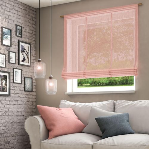 4006470481765 - Raffrollo NEUTEX FOR YOU Libre-ECO Gr 1 orange (koralle) B60cm H140cm Jacquard Obermaterial 100% Polyester Raffrollos 4006470481765 - Raffrollo NEUTEX FOR YOU Libre-ECO Gr 1 orange (koralle) B60cm H140cm Jacquard Obermaterial 100% Polyester Raffrollos