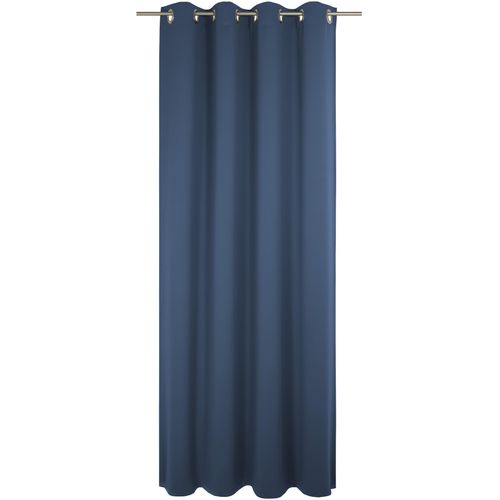4004567521615 - Vorhang WIRTH Umea Gr 1 blau (dunkelblau) B132cm H145cm Jacquard Polyester Gardinen 4004567521615 - Vorhang WIRTH Umea Gr 1 blau (dunkelblau) B132cm H145cm Jacquard Polyester Gardinen