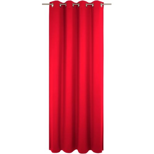 4004567520267 - Vorhang WIRTH Umea Gr 1 rot B132cm H145cm Jacquard Polyester Gardinen 4004567520267 - Vorhang WIRTH Umea Gr 1 rot B132cm H145cm Jacquard Polyester Gardinen