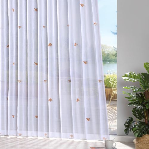 4005385835137 - Gardine WECKBRODT Lissi Gr 2 weiß (weiß terra) B250cm H245cm Polyester Gardinen Voile bedruckt Allover Motiv halbtransparent Bleiband Store 4005385835137 - Gardine WECKBRODT Lissi Gr 2 weiß (weiß terra) B250cm H245cm Polyester Gardinen Voile bedruckt Allover Motiv halbtransparent Bleiband Store