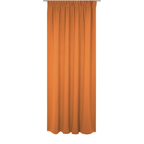 4004567521035 - Vorhang WIRTH Umea Gr 1 orange B132cm H145cm Jacquard Polyester Gardinen 4004567521035 - Vorhang WIRTH Umea Gr 1 orange B132cm H145cm Jacquard Polyester Gardinen
