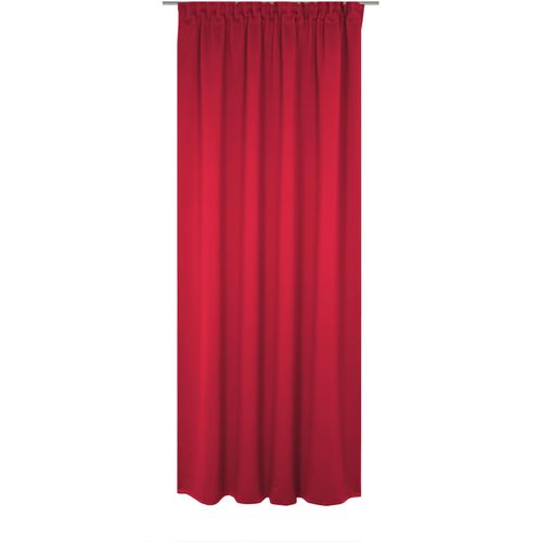 4004567520229 - Vorhang WIRTH Umea Gr 1 rot B132cm H145cm Jacquard Polyester Gardinen 4004567520229 - Vorhang WIRTH Umea Gr 1 rot B132cm H145cm Jacquard Polyester Gardinen