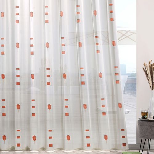 4005385835366 - Gardine WECKBRODT Ruby Gr 2 rot (rot natur) B250cm H245cm Polyester Gardinen Webscherli Bedruckt AlloverFloral halbtransparent Bleiband Store 4005385835366 - Gardine WECKBRODT Ruby Gr 2 rot (rot natur) B250cm H245cm Polyester Gardinen Webscherli Bedruckt AlloverFloral halbtransparent Bleiband Store