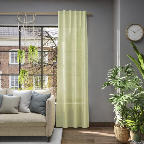4006470527142 - Vorhang NEUTEX FOR YOU Libre-ECO grün Gardinen 270cm Multifunktionsband 142cm Polyester Nachhaltig nach Maß B142cm H270cm 4006470527142 - Vorhang NEUTEX FOR YOU Libre-ECO grün Gardinen 270cm Multifunktionsband 142cm Polyester Nachhaltig nach Maß B142cm H270cm