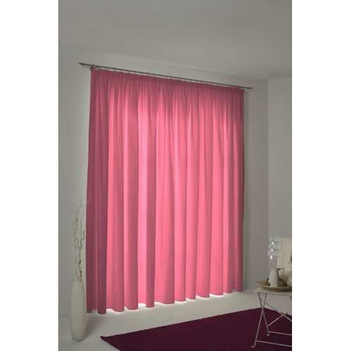 4004567275532 - Vorhang ADAM Uni Collection Gr 1 pink B145cm H145cm Jacquard Baumwolle (Bio-Baumwolle) Gardinen nachhaltig