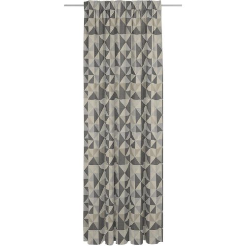 4004567304058 - Vorhang ADAM Bio Bel Gr 2 schwarz (schwarz beige) B142cm H175cm Jacquard Baumwolle Gardinen nachhaltig aus Bio-Baumwolle 4004567304058 - Vorhang ADAM Bio Bel Gr 2 schwarz (schwarz beige) B142cm H175cm Jacquard Baumwolle Gardinen nachhaltig aus Bio-Baumwolle