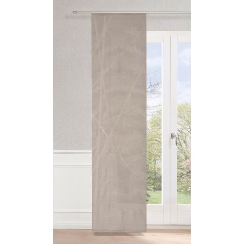 4006470474293 - Schiebegardine NEUTEX FOR YOU BEAM Gr 1 grau (taupe) B60cm H245cm Polyester Gardinen Abstraktes Muster 4006470474293 - Schiebegardine NEUTEX FOR YOU BEAM Gr 1 grau (taupe) B60cm H245cm Polyester Gardinen Abstraktes Muster