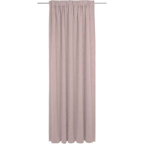 4004567314224 - Vorhang ADAM Uni Collection Gardinen Gr 175 cm Multifunktionsband 142 cm rosa Esszimmergardinen nachhaltig aus Bio-Baumwolle