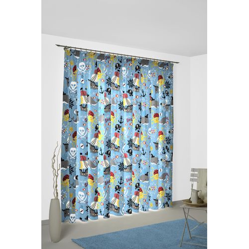 4004567532550 - Vorhang ADAM Pirates Gr 2 blau B145cm H175cm Jacquard Baumwolle (Bio-Baumwolle) Gardinen GOTS zertifiziert nachhaltig 4004567532550 - Vorhang ADAM Pirates Gr 2 blau B145cm H175cm Jacquard Baumwolle (Bio-Baumwolle) Gardinen GOTS zertifiziert nachhaltig