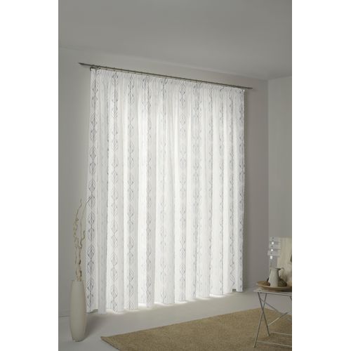 4004567294168 - Vorhang ADAM Wave beige (natur hellgrau beige) Gardinen 225cm Kräuselband 145cm Baumwolle (Bio-Baumwolle) Leinen nachhaltig aus Bio-Baumwolle B145cm H225cm