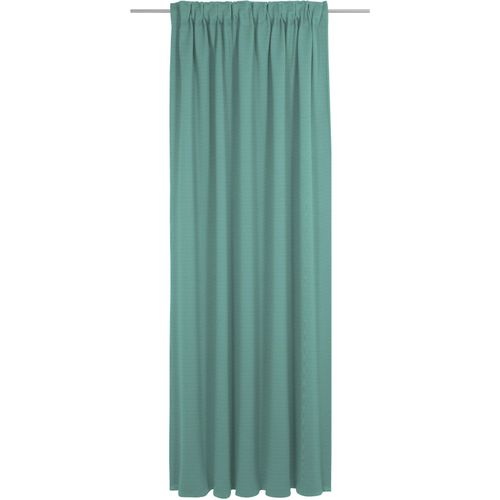 4004567314316 - Vorhang ADAM Uni Collection Gr 1 blau (petrol) Gardinen 145cm Multifunktionsband 142cm Baumwolle nachhaltig aus Bio-Baumwolle B142cm H145cm