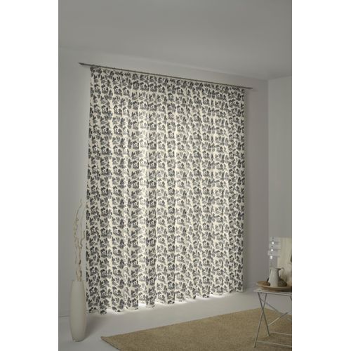 4004567289157 - Vorhang ADAM Good Old Days Gr 2 schwarz B145cm H175cm Jacquard Baumwolle (Bio-Baumwolle) Gardinen nachhaltig 4004567289157 - Vorhang ADAM Good Old Days Gr 2 schwarz B145cm H175cm Jacquard Baumwolle (Bio-Baumwolle) Gardinen nachhaltig