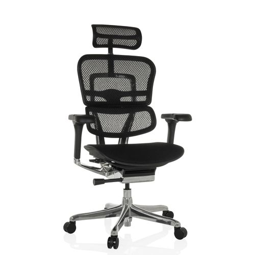 4064323037682 - Luxus Chefsessel ERGOHUMAN GEN2 Stoff Netzstoff mit Armlehnen (höhenverstellbar) hjh OFFICE 4064323037682 - Luxus Chefsessel ERGOHUMAN GEN2 Stoff Netzstoff mit Armlehnen (höhenverstellbar) hjh OFFICE