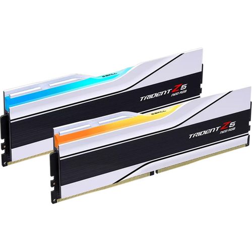 4713294236937 - Trident Z5 Neo RGB DDR5-8000 - 32GB - CL38 - Dual Channel (2 pcs) - AMD EXPO - Weiß mit RGB 4713294236937 - Trident Z5 Neo RGB DDR5-8000 - 32GB - CL38 - Dual Channel (2 pcs) - AMD EXPO - Weiß mit RGB