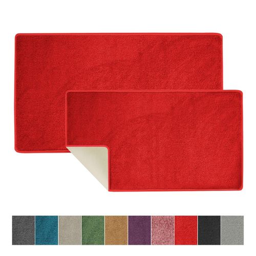 4064149041450 - floordirekt Badematte Carousel Rot 4064149041450 - floordirekt Badematte Carousel Rot