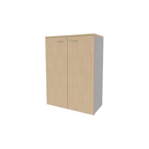 8029466027835 - Schrank ARLON OFFICE 3 Ordnerhöhen abschließbar B 900 x T 450 x H 1232 mm Eiche-Dekor alu 8029466027835 - Schrank ARLON OFFICE 3 Ordnerhöhen abschließbar B 900 x T 450 x H 1232 mm Eiche-Dekor alu