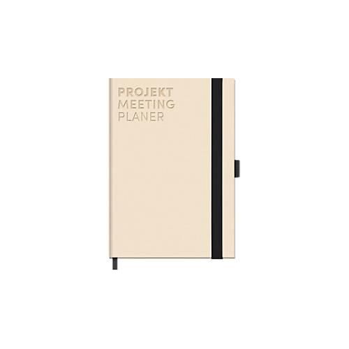 9783731890003 - Projekt- und Meetingplaner DIN A5 200 Seiten FSC-Papier Leinenstruktur Farbschnittkante Gummiband & Stiftehalter sandbeige 9783731890003 - Projekt- und Meetingplaner DIN A5 200 Seiten FSC-Papier Leinenstruktur Farbschnittkante Gummiband & Stiftehalter sandbeige