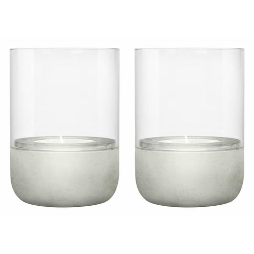 4008832788604 - Calma Windlicht 2er Set Kerzenhalter Dekolichhalter Kerzen Halter Beton Glas Light Gray h 95 cm 66254 - Blomus 4008832788604 - Calma Windlicht 2er Set Kerzenhalter Dekolichhalter Kerzen Halter Beton Glas Light Gray h 95 cm 66254 - Blomus