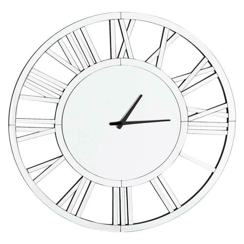 9009852741520 - Wanduhr  Glas Holzwerkstoff  Dekoration Uhren Wanduhren