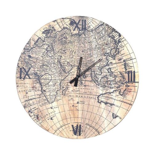 4061915034968 - Wanduhr GUTMANN FACTORY beige (natur) Wanduhren Ø 76cm B H T 76cm x 6cm x 76cm B76cm H6cm T76cm 4061915034968 - Wanduhr GUTMANN FACTORY beige (natur) Wanduhren Ø 76cm B H T 76cm x 6cm x 76cm B76cm H6cm T76cm