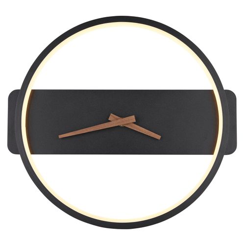 9007371451685 - GLOBO Lighting Wanduhr SUSSY (BH 32x35 cm) BH 32x35 cm schwarz