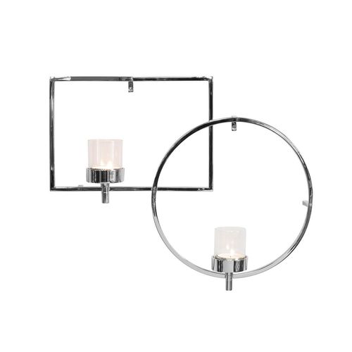 4042911430176 - Wanddekoobjekt FINK ESCALA silber Wanddekoobjekte silberfarben (silberfarben vernickelt) Deko modern Edelstahl Glas handgefertigt 4042911430176 - Wanddekoobjekt FINK ESCALA silber Wanddekoobjekte silberfarben (silberfarben vernickelt) Deko modern Edelstahl Glas handgefertigt