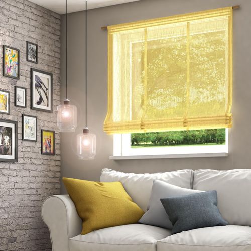 4006470482038 - Raffrollo NEUTEX FOR YOU Libre-ECO Gr 3 gelb B100cm H140cm Jacquard Obermaterial 100% Polyester Raffrollos 4006470482038 - Raffrollo NEUTEX FOR YOU Libre-ECO Gr 3 gelb B100cm H140cm Jacquard Obermaterial 100% Polyester Raffrollos