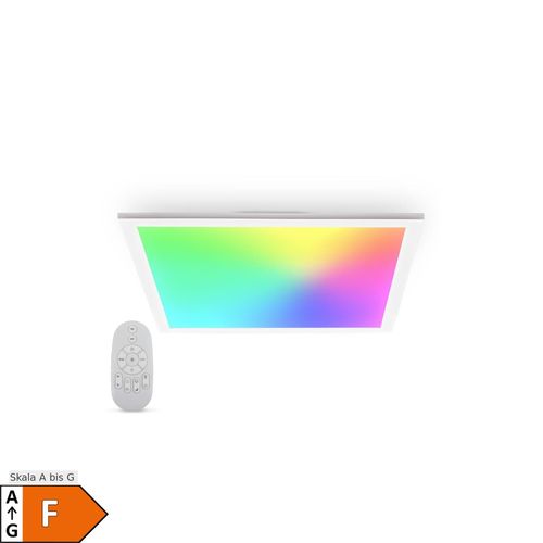 4057722006137 - Bklicht - led Panel Deckenleuchte dimmbar cct rgb Deckenlampe Büro Licht indirekt 15W - 20