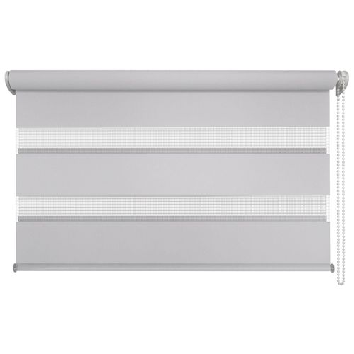 4040255678827 - buchheister Doppelrollo KLEMMFIX JUST grau (BH 110x160 cm) BH 110x160 cm grau