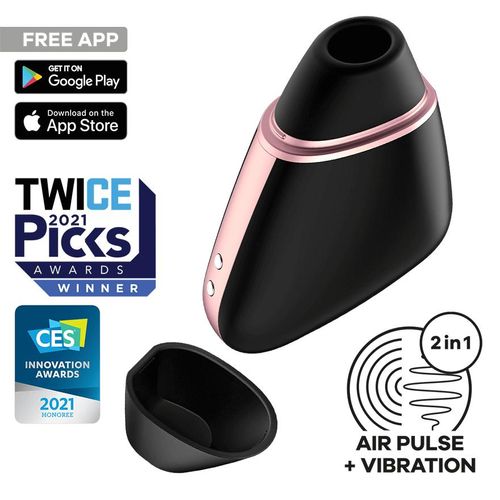 4061504001784 - SATISFYER - LOVE TRIANGLE STIMULATOR & VIBRATOR SCHWARZ 4061504001784 - SATISFYER - LOVE TRIANGLE STIMULATOR & VIBRATOR SCHWARZ