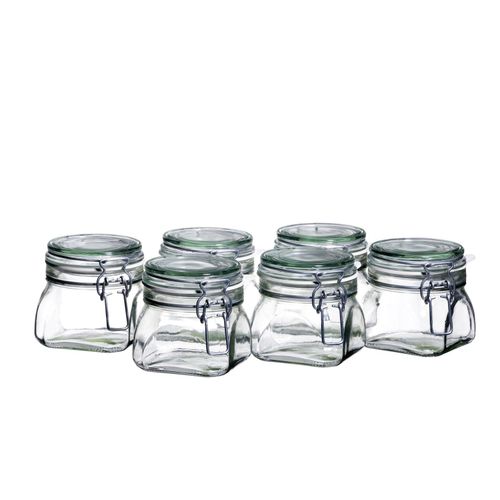 9001794271042 - Einmachglas mit Deckel 50 cl GOTHIKA Transparent