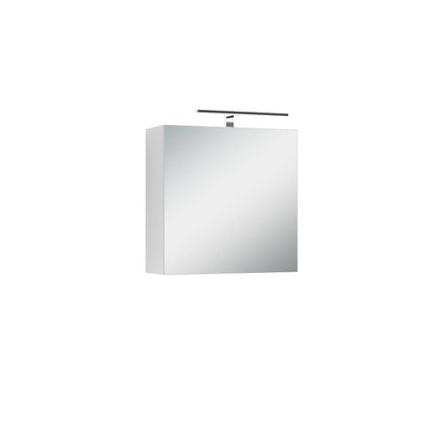 4251942206586 - Spiegelschrank spree Korpus matt weiß mit Spiegeltüren Hängeschrank mit Soft-Close-Funktion Inklusive LED-Beleuchtung Badschrank mit Stecker 4251942206586 - Spiegelschrank spree Korpus matt weiß mit Spiegeltüren Hängeschrank mit Soft-Close-Funktion Inklusive LED-Beleuchtung Badschrank mit Stecker