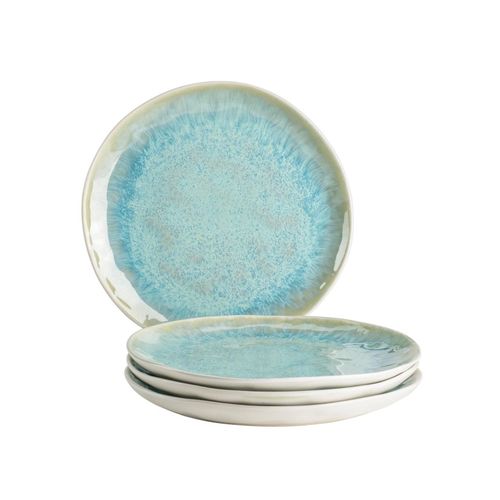 9001794928601 - Dessertteller-Set Steingut Frozen 4 (Farbe Grün) 9001794928601 - Dessertteller-Set Steingut Frozen 4 (Farbe Grün)
