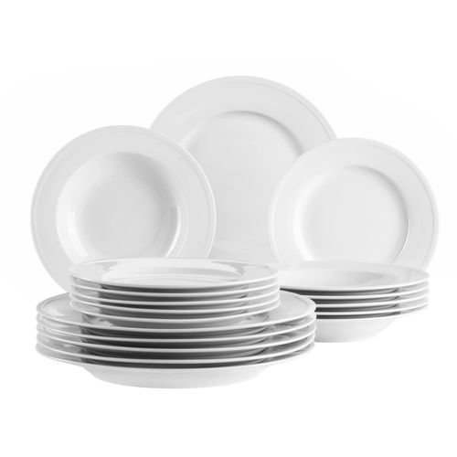 9010933021127 - Tellerservice Porzellan Arlona Weiß