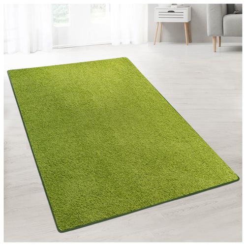4064149208914 - Floordirekt Shaggy-Teppich Barcelona 21733 Grün Rechteckig 500 mm x 2000 mm