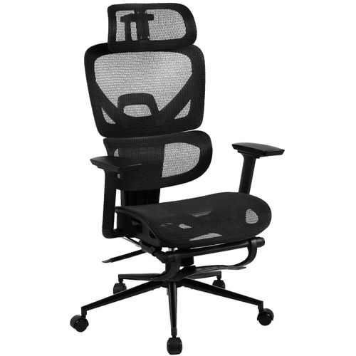 4255716348953 - Bürostuhl Beresford I Ergonomischer Schreibtischstuhl mit Lordosenstütze und Fußablage I Meshbezug des Drehstuhls atmungsaktiv 4255716348953 - Bürostuhl Beresford I Ergonomischer Schreibtischstuhl mit Lordosenstütze und Fußablage I Meshbezug des Drehstuhls atmungsaktiv