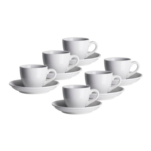 9001794167925 - Espressotasse MÄSER Colombia Trinkgefäße Gr 80 ml 12 tlg weiß spülmaschinenfest 9001794167925 - Espressotasse MÄSER Colombia Trinkgefäße Gr 80 ml 12 tlg weiß spülmaschinenfest