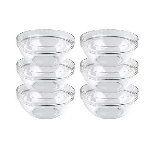 9001794342650 - Schüssel 17 cm 6-er Set EMPILABLE Transparent